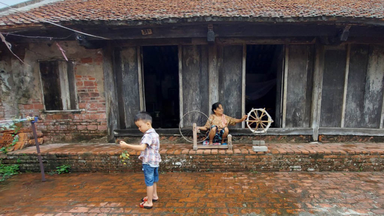 làng dệt đũi Nam Cao