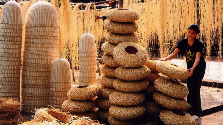 làng mây tre đan Thạch Cầu