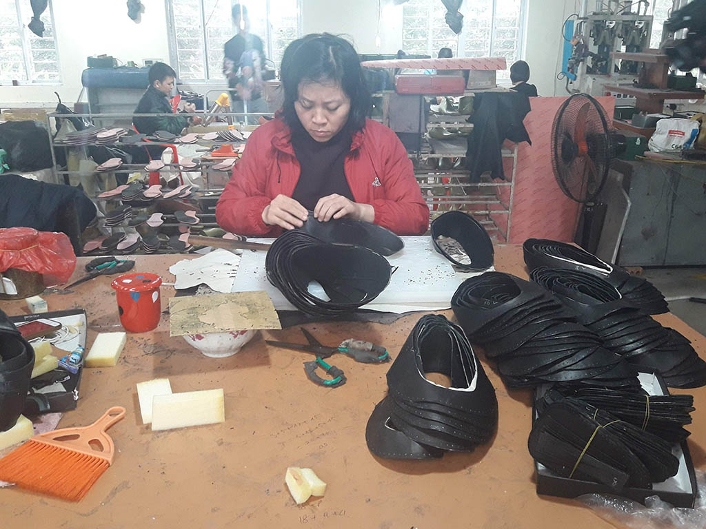 làng nghề giày da Phú Yên